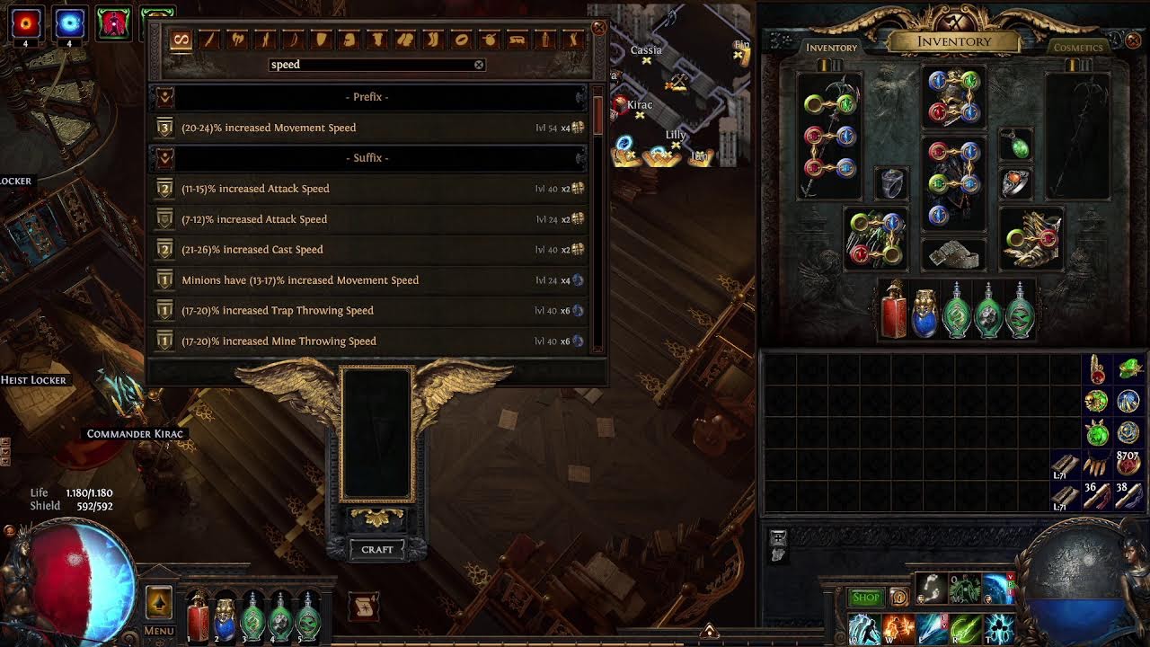 Path of exile: Hierop freezing/ice totem build just farming today