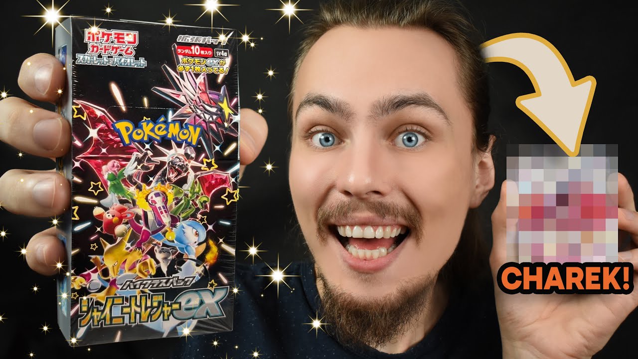 Trafiłem *SHINY CHARIZARDA* w Japońskim Paldean Fates!