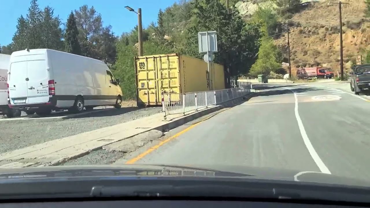 Drive with me - CYPRUS - Driving up to Agros, Troodos mountains, Cyprus