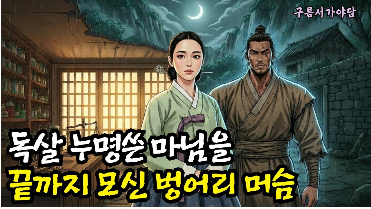 독살 누명을 쓴 과부 마님을 끝까지 모신 머슴#야담#만담#옛날이야기#설화#사연#잠잘때듣는이야기 #수면동화