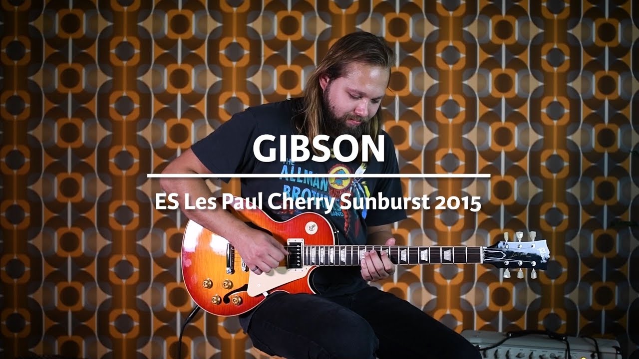 Gibson ES Les Paul Cherry Sunburst 2015 played by Leif de Leeuw | Demo @ The Fellowship of Acoustics