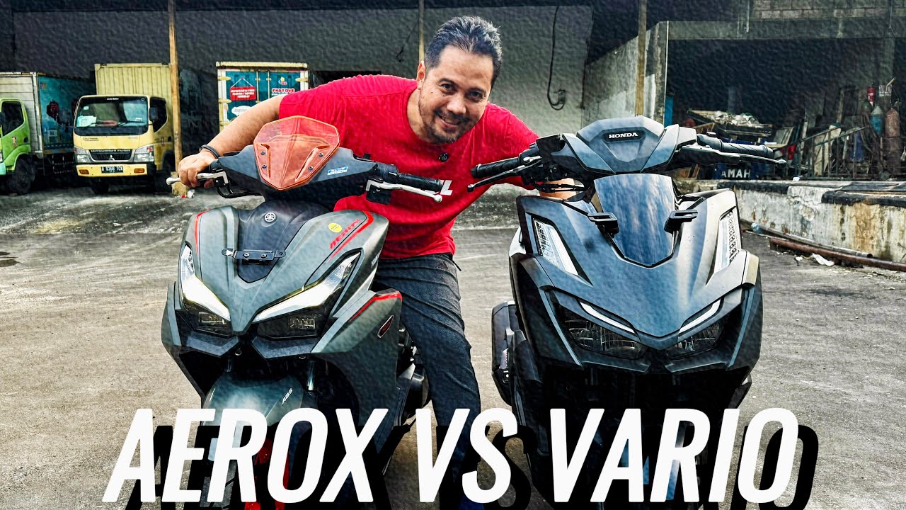 ADU AEROX TURBO VS VARIO 160.....INI YANG KALIAN TUNGGU !!!