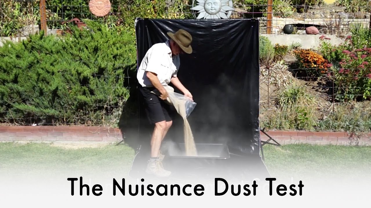 The Nuisance Dust Test | Jurassic Sand How to Pick the Best Sand for Your Sandbox Part 1