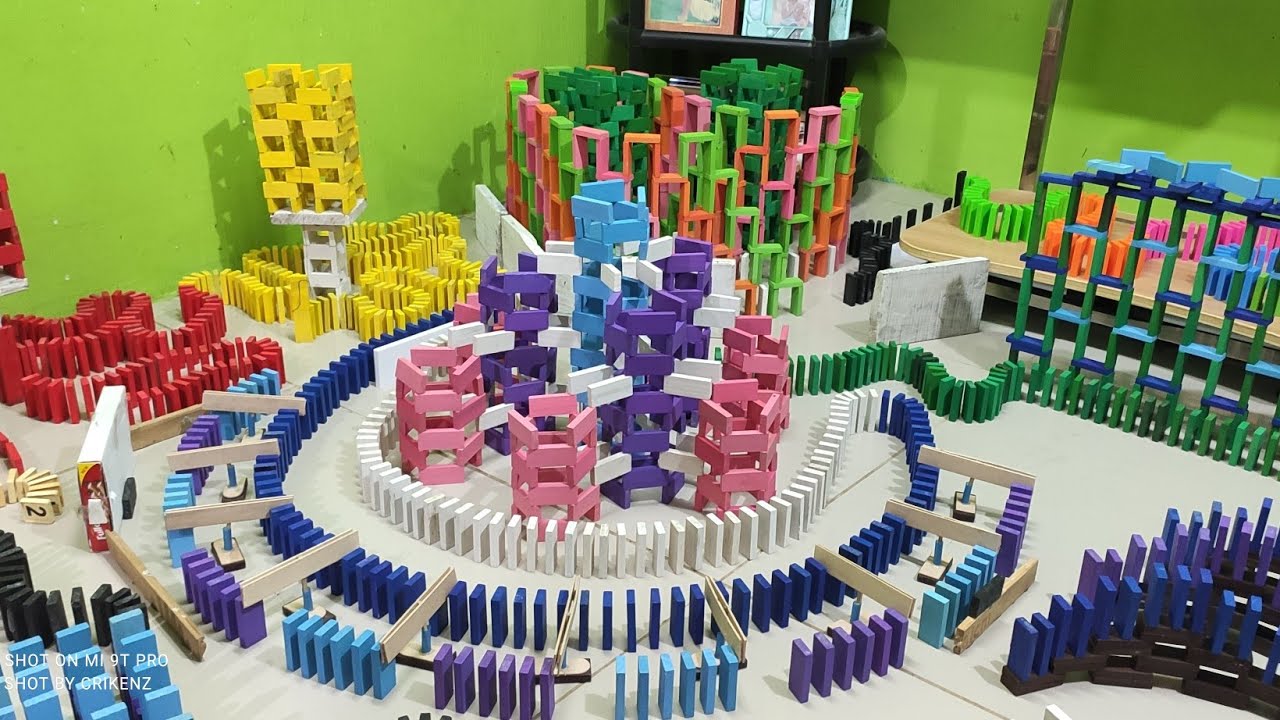 Insane Domino Structure! |domino setup|ben_domino