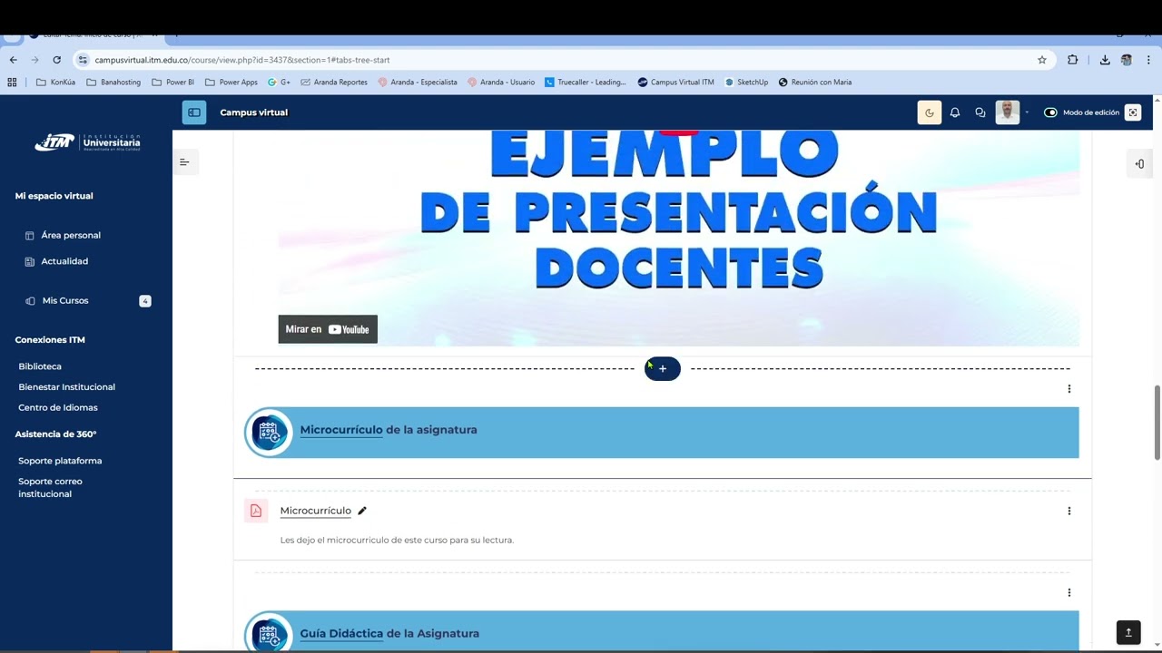 1 semana - Video de presentación del curso Introducción a la Informática