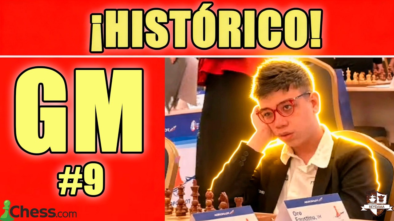 Faustino Oro Por el Hito Histórico GRAN MAESTRO #9