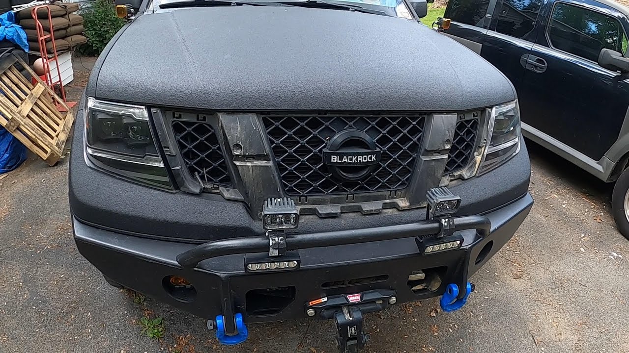Nissan Frontier Grill Update: Project Blackout