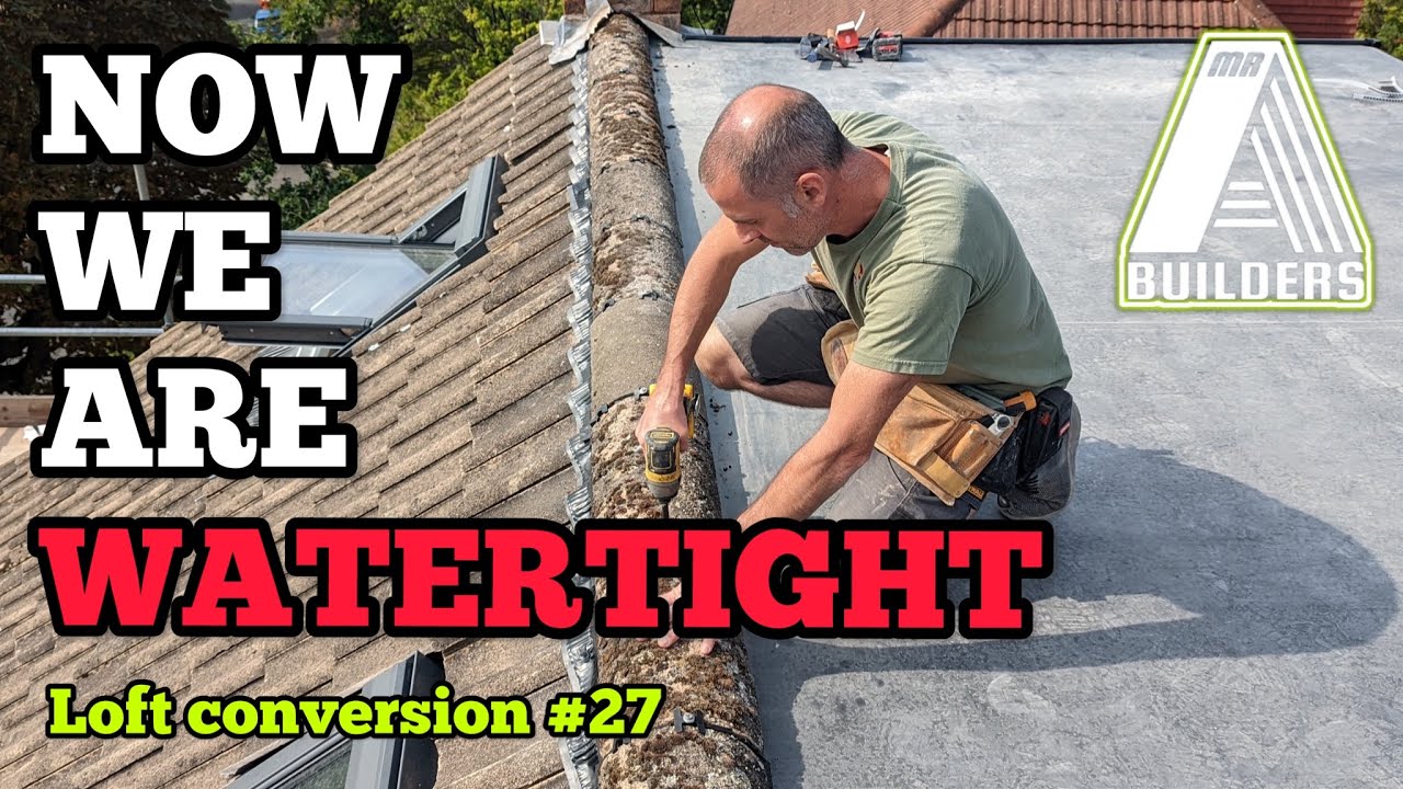 Rubber roof, Fascia, Soffit, gutter and dry ridge system install.  #roofing