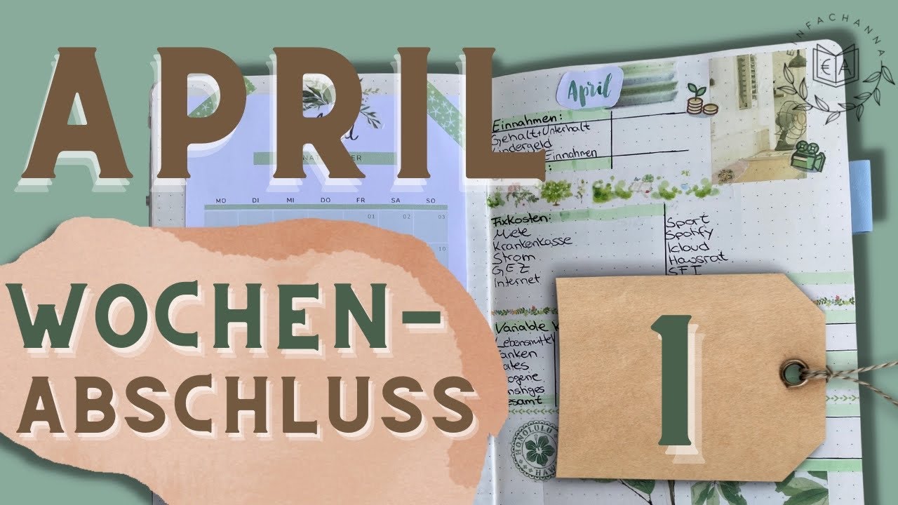 Wochenabschluss 1 🌿 | 1300€ ausgegeben! 💶 I Budgetplanung 🌴| EinfachAnna