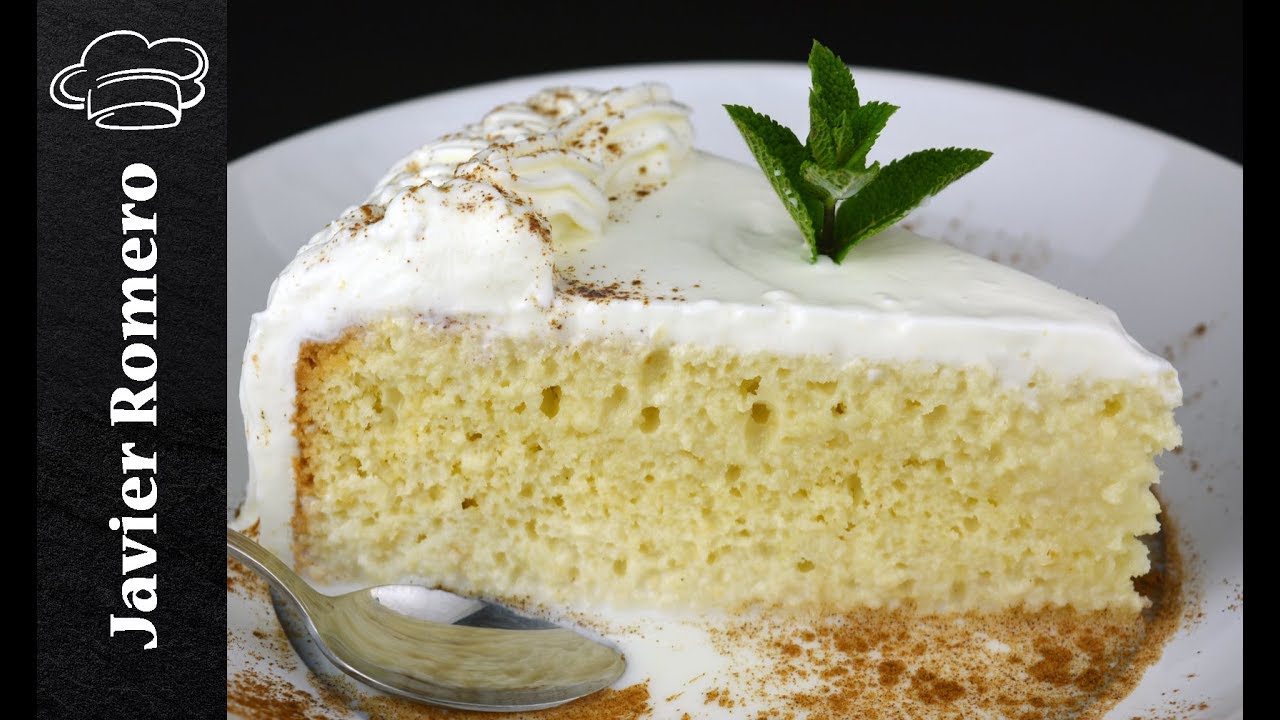 Como hacer la tarta tres leches Javier Romero