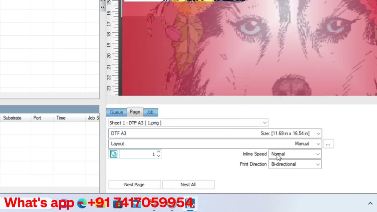 Cadlink V11 Dtf Edition For Epson L18050/8050 Dtf Modified Printer