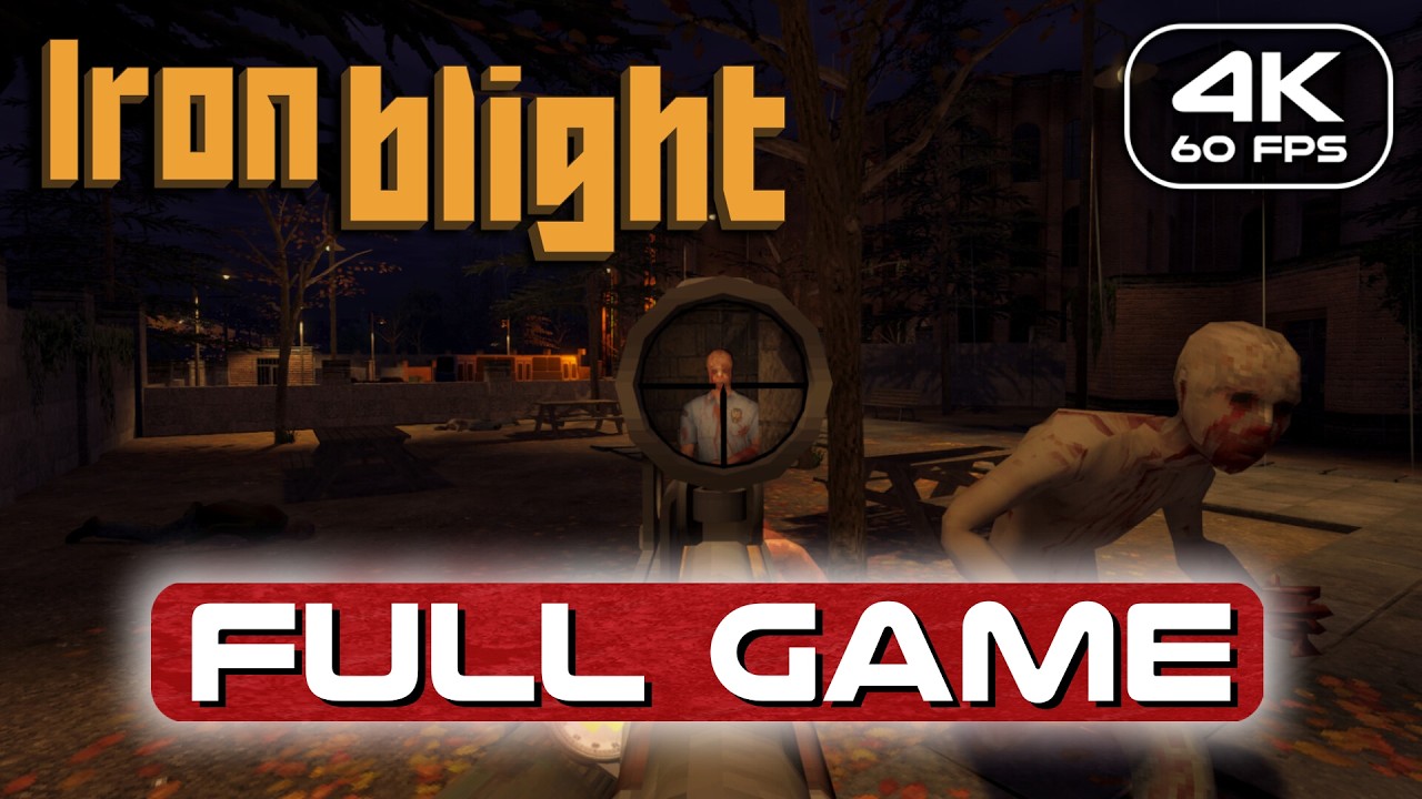 IRON BLIGHT Full Game No Commentary Walkthrough 4K