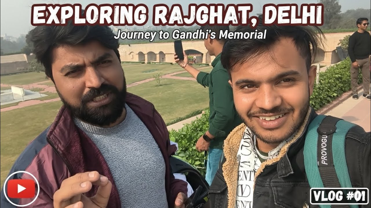 आज हम आए हैं राजघाट दिल्ली 😍🤝⚔️👀#delhi #rajghat#india #amritsar#comedy #vlog #nature #minivlog#🍁❤️🥰🎉