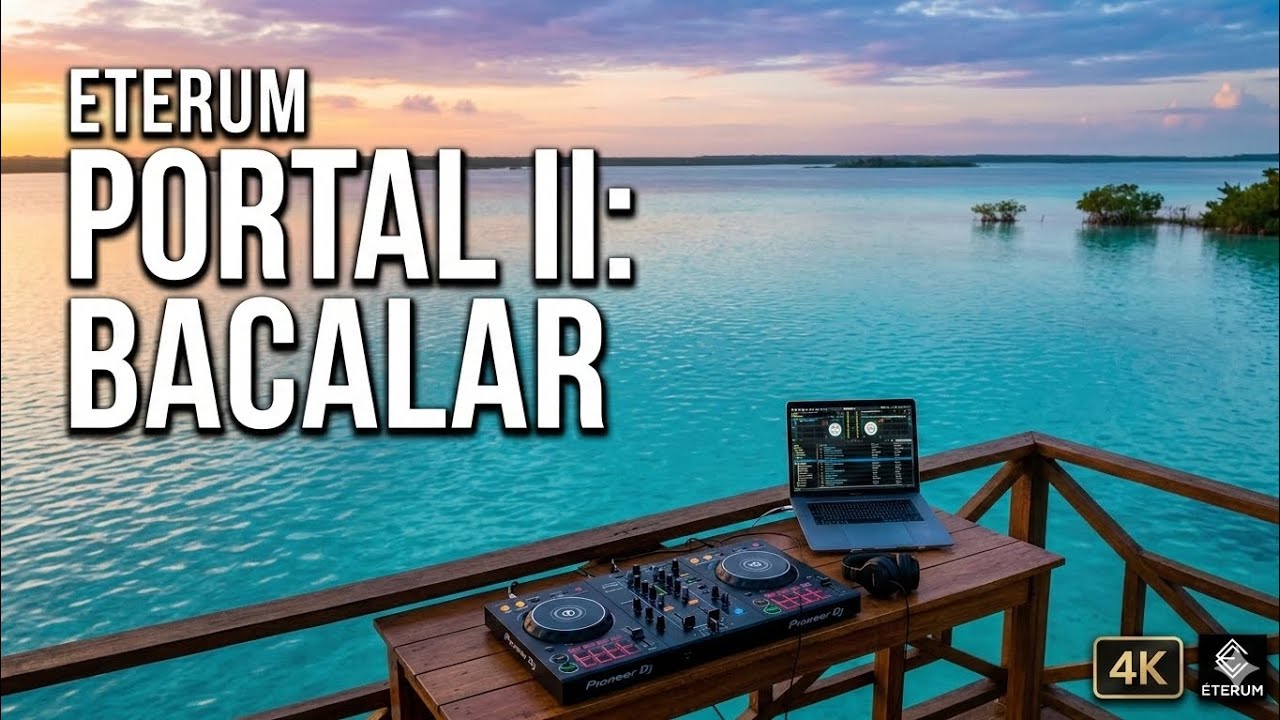 ETERUM | Portal II: Bacalar (Live from the 7 Colors Lagoon) 🌊🎹 Melodic Techno 4K.
