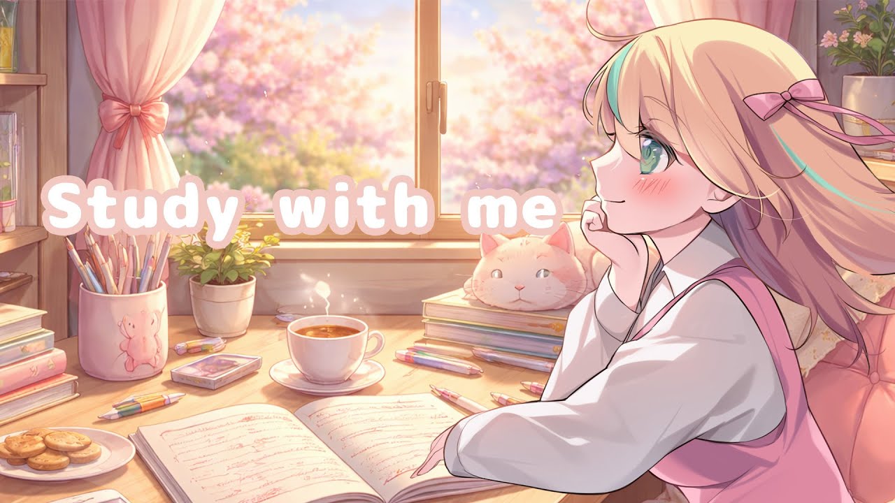 【Study with me /作業】書類作成と趣味の勉強【Vtuber／姫乃ありあ】