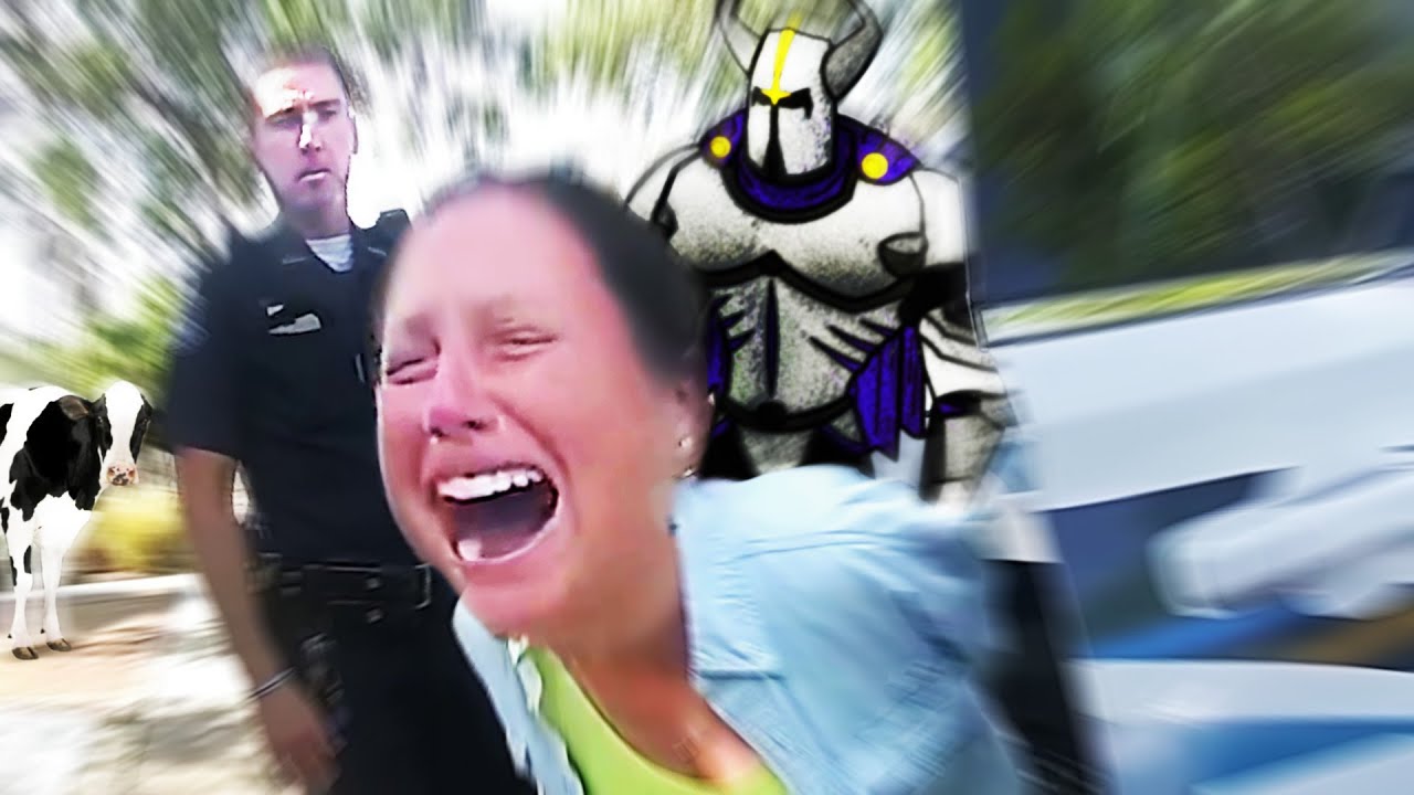 Idiot Turns a Minor Misdemeanor into Full Blow Temper Tantrum Arrest