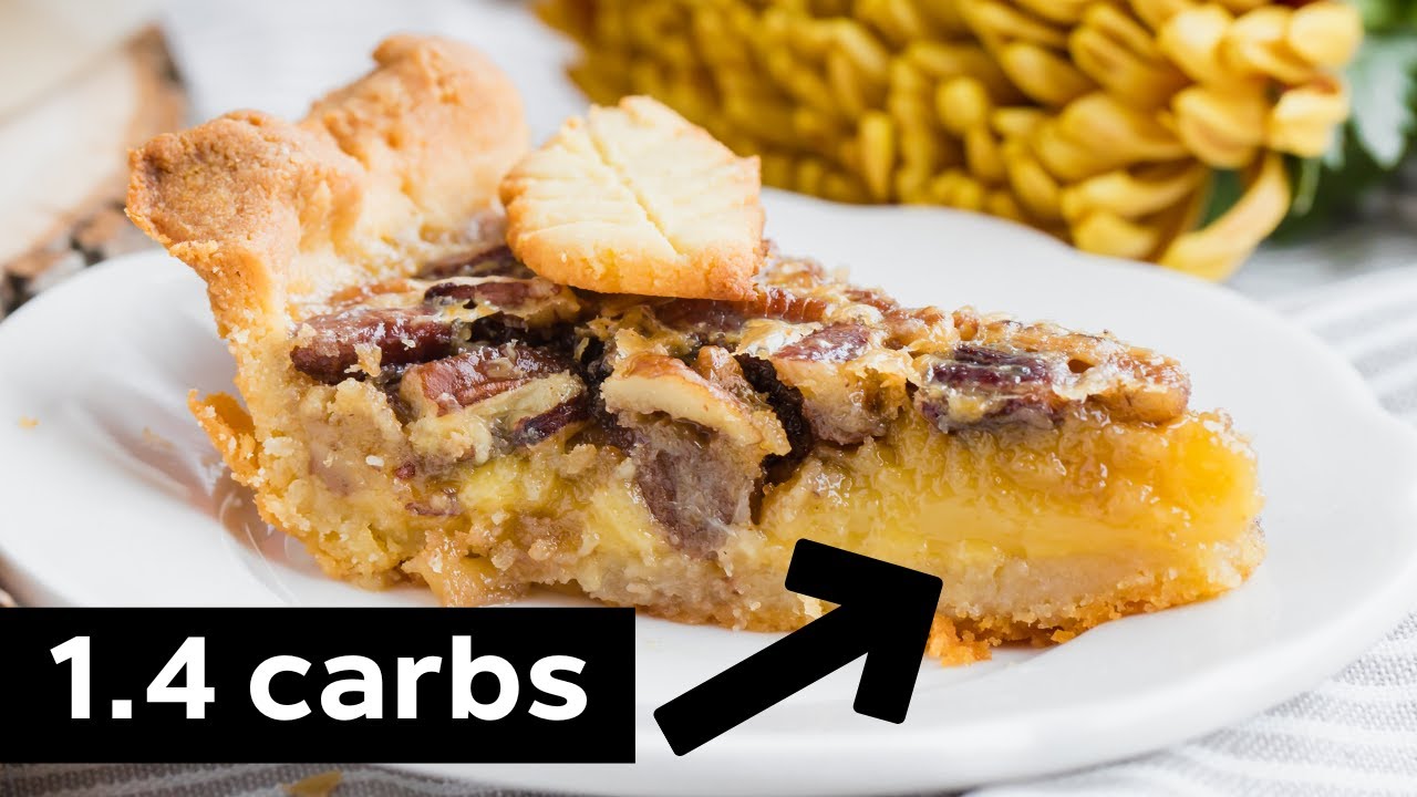 This Keto Pecan Pie is like biting into Heaven (Gooey & Flaky)