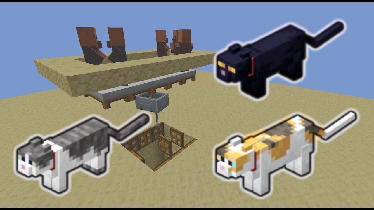 Automatic Cat Farm [simple] | Minecraft