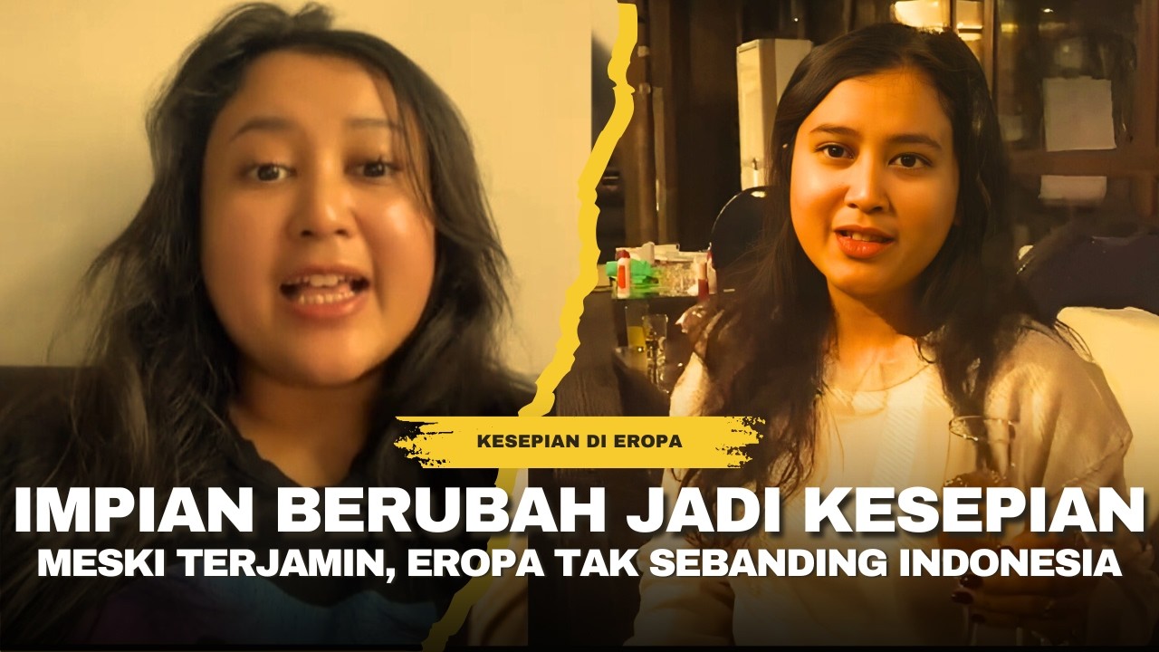 KESEPIAN! WANITA INI MENYESAL MENINGGALKAN INDONESIA DEMI MENETAP DI EROPA