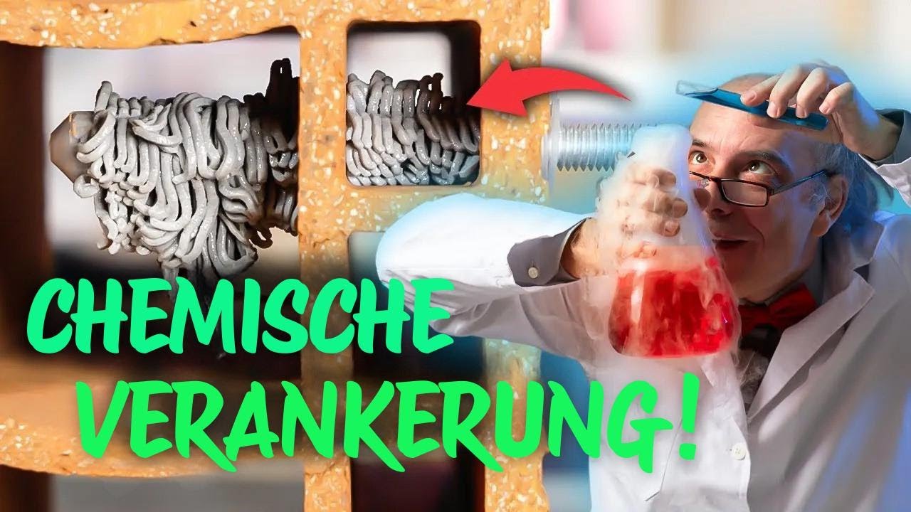 Chemische Befestigung: Bombenfest – selbst in Ziegelwänden!