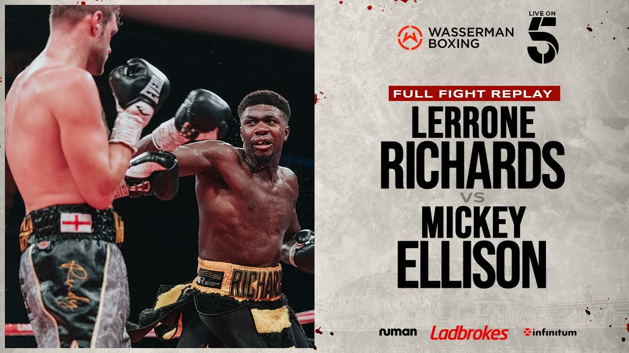 FULL FIGHT: LERRONE RICHARDS VS MICKEY ELLISON | BRIGHTON - 10/11/23