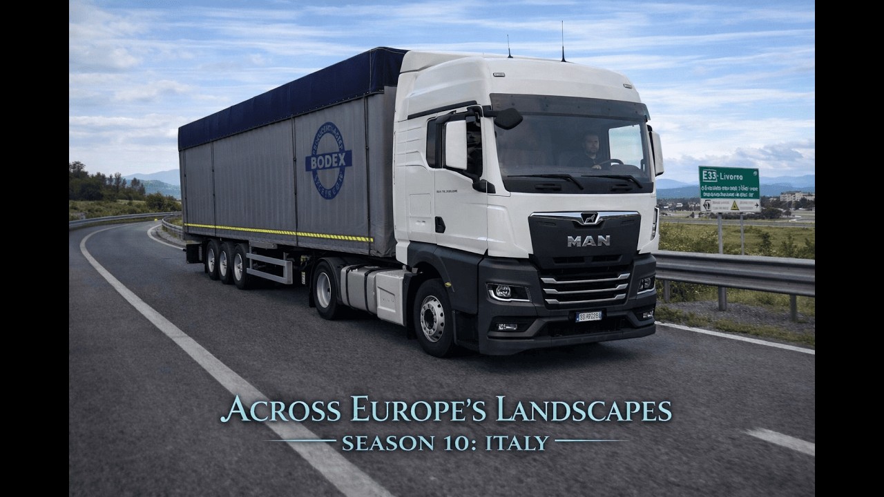 Across Europe’s Landscapes ~ Season 10: Italy / Suzzara → Livorno [28/02/2026]