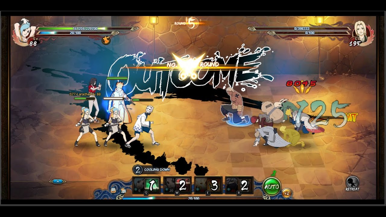 Ninja Exam lvl 430 - Naruto Online (Larachell)