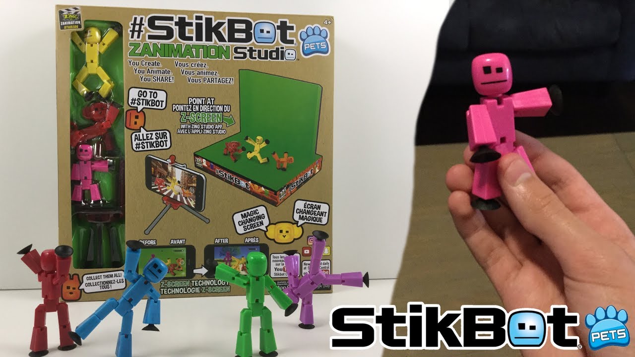 Stikbot Pets Studio Pro! + Introducing Stikbot Mini! | Unboxing and Review