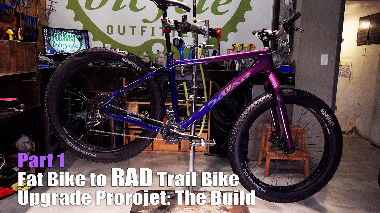 Salsa Beargrease Fat Bike Upgrades for the Trail Project Build