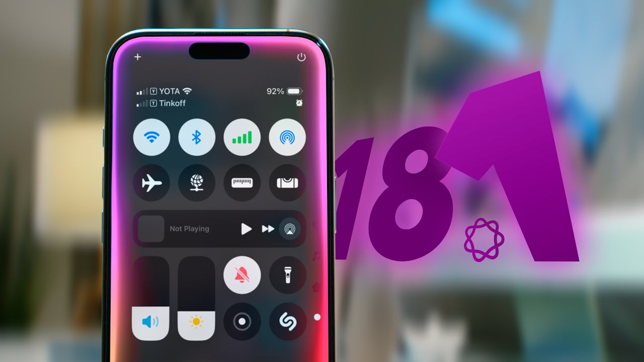 Обзор iOS 18.1 &mdash; они добавили главное&hellip;