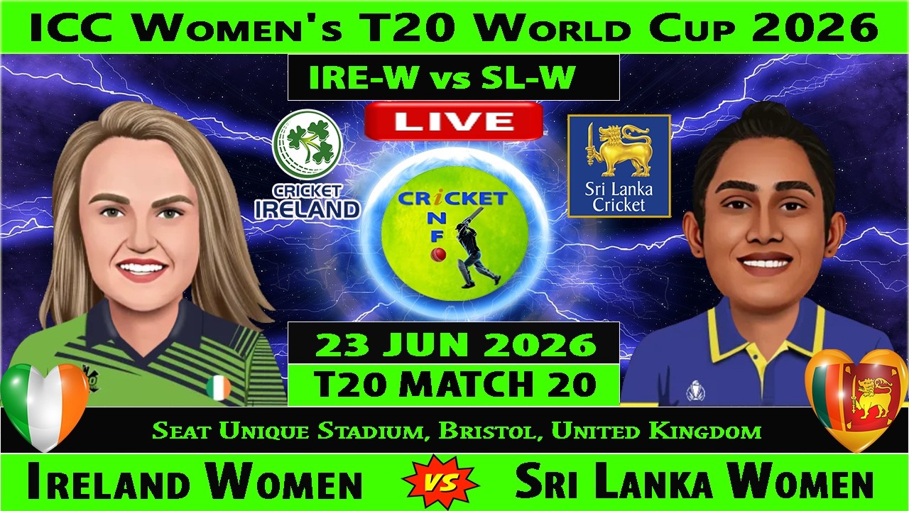 Sri Lanka Women vs Ireland Women | SL-W vs IRE-W | 20th Match of ICC Women's T20 World Cup 2026
