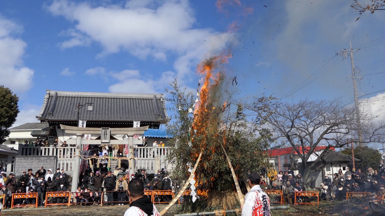 20250209今尾左義長(岐阜県海津市平田町今尾）