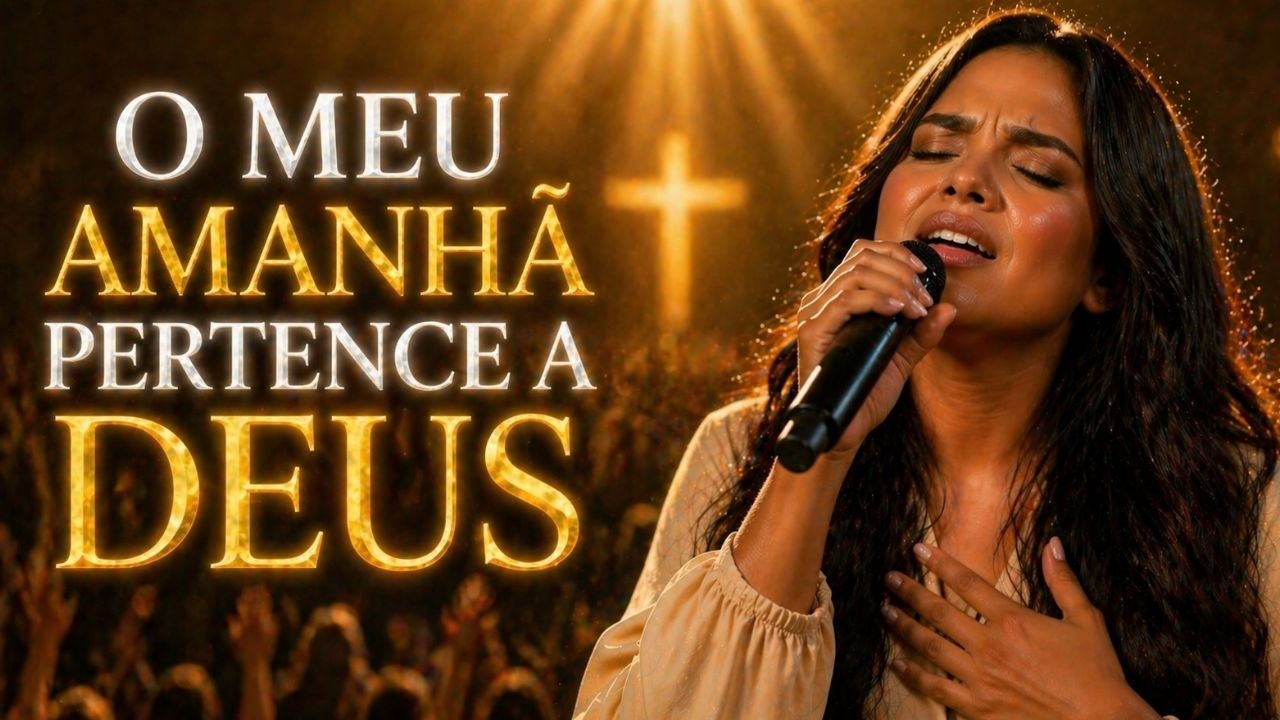 O MEU AMANHÃ PERTENCE A DEUS | Louvor Profético de Fé e Esperança