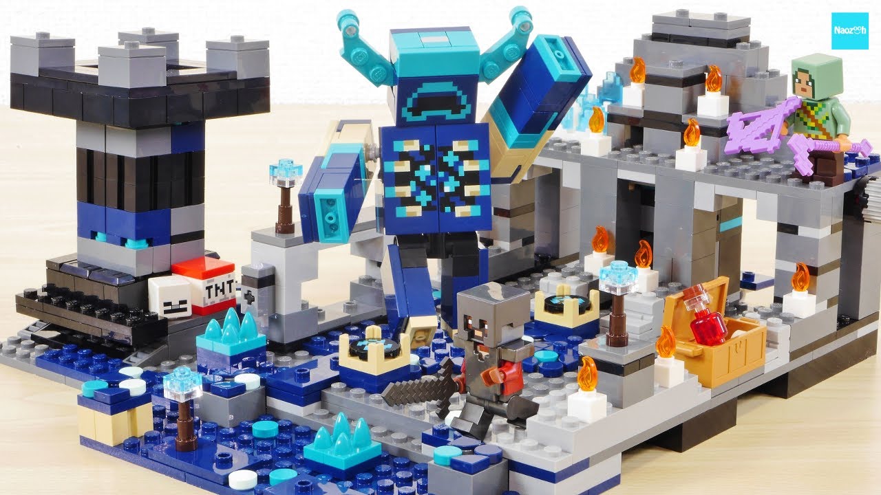 レゴ マインクラフト ディープダークの戦い  21246 ／ LEGO Minecraft The Deep Dark Battle Speed Build & Review