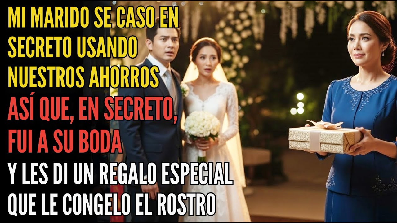 Mi Marido Se Casó En Secreto Usando El Dinero De Nuestros Ahorros💔💸 - En Su Fiesta, Le Di Su...🎁😈.