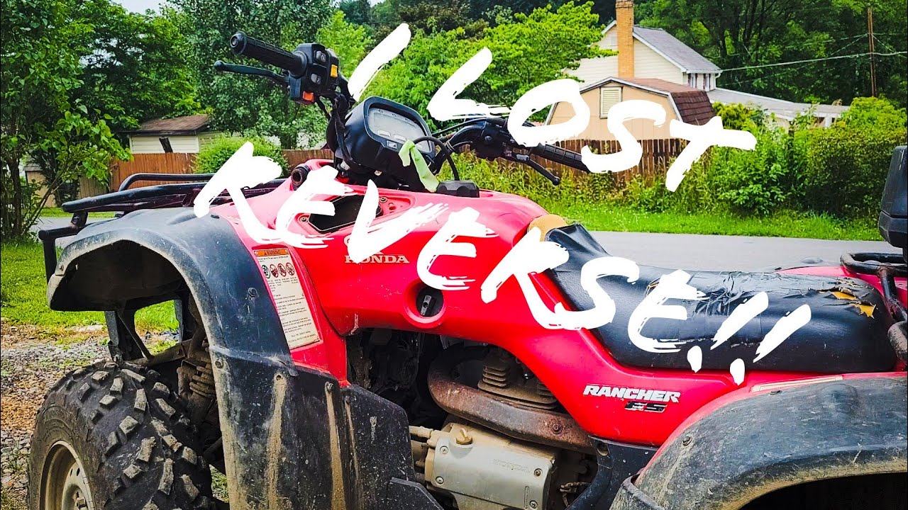 Honda Rancher без заднего хода!! #honda #mechanical #diy