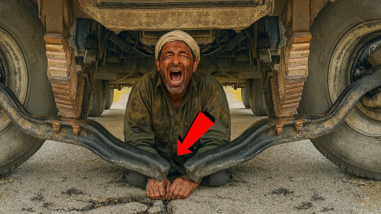 Emergency Broken Front Axle of Truck Legendary Repair and Restored
