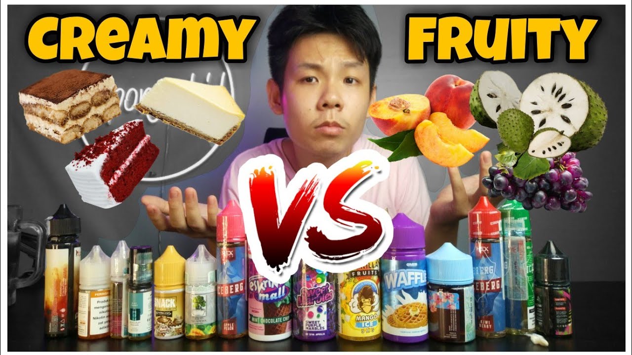 LEBIH ENAK LIQUID CREAMY ATAU FRUITY? || DISKUSI DI #VAPETALK