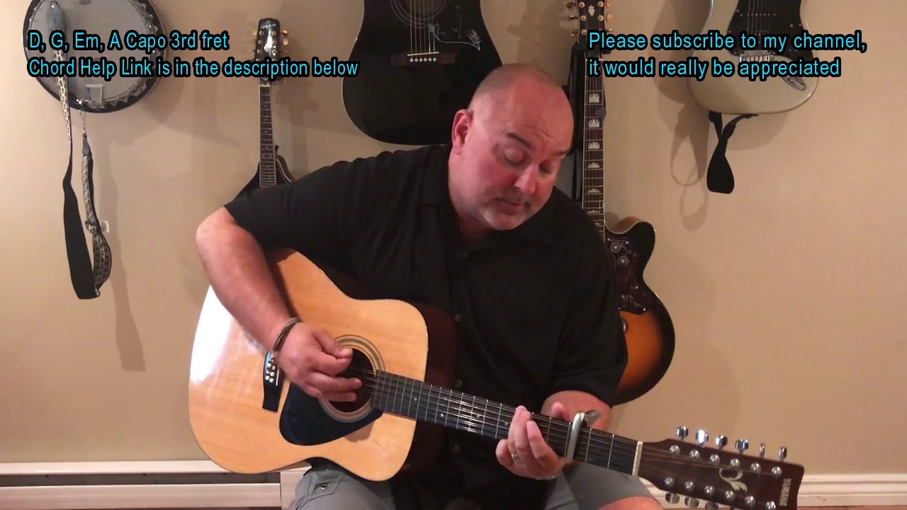 Как играть Long December - Counting Crows (кавер) - Легкая мелодия на 4 аккордах