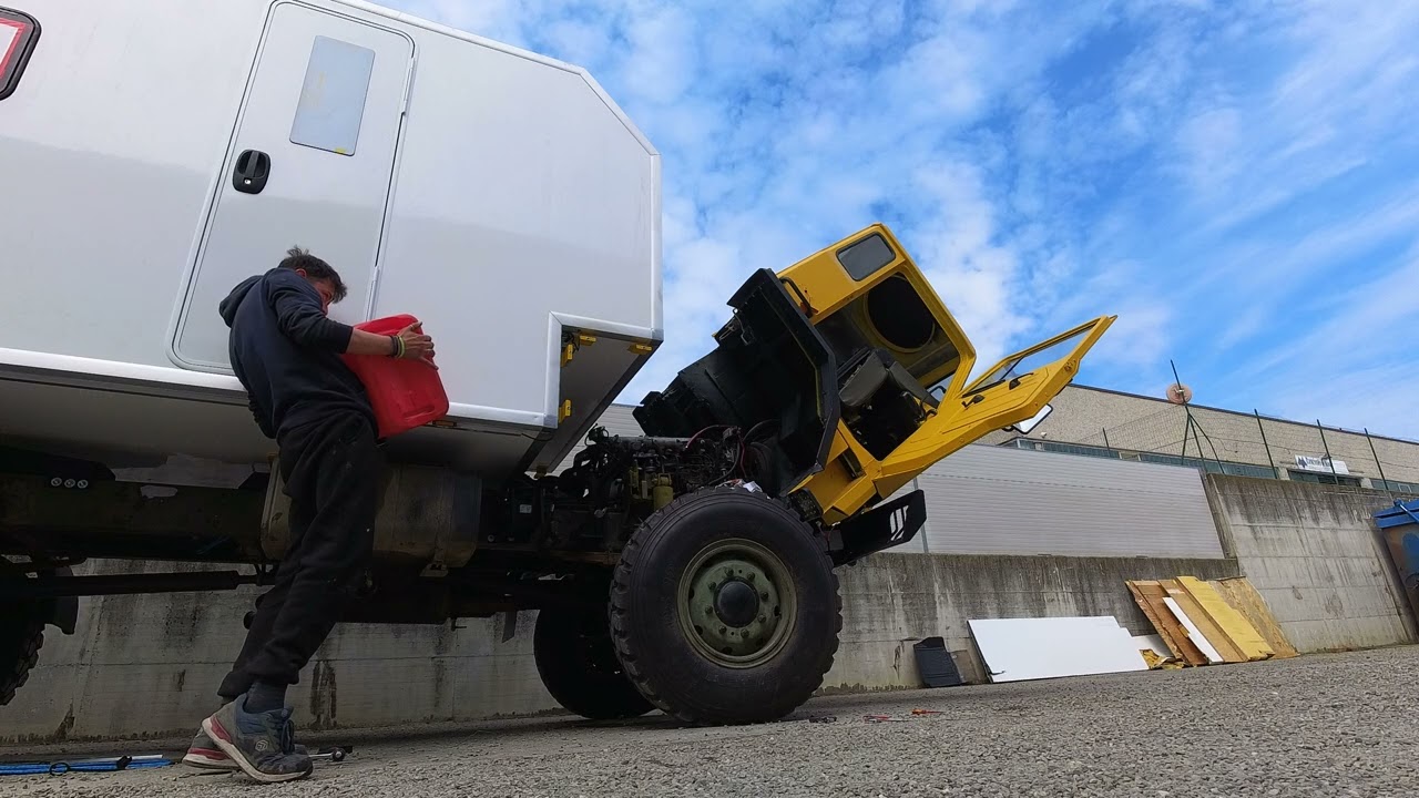 Ultimi lavori di meccanica | ACM 80 4x4 camper conversion