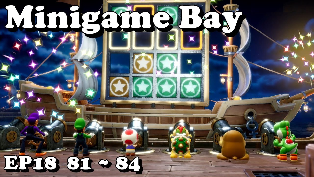 EP18 Minigame Bay 81 to 84 Super Mario Party Jamboree #gaming #gameplay #games #nintendo #switch