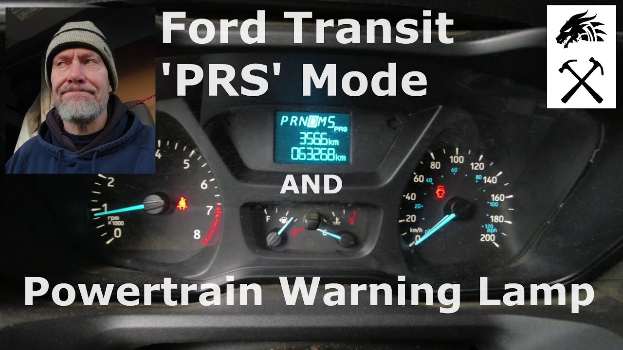 Lessons Learned - Ford Transit PRS Transmission Mode and Powertrain Warning Lamp