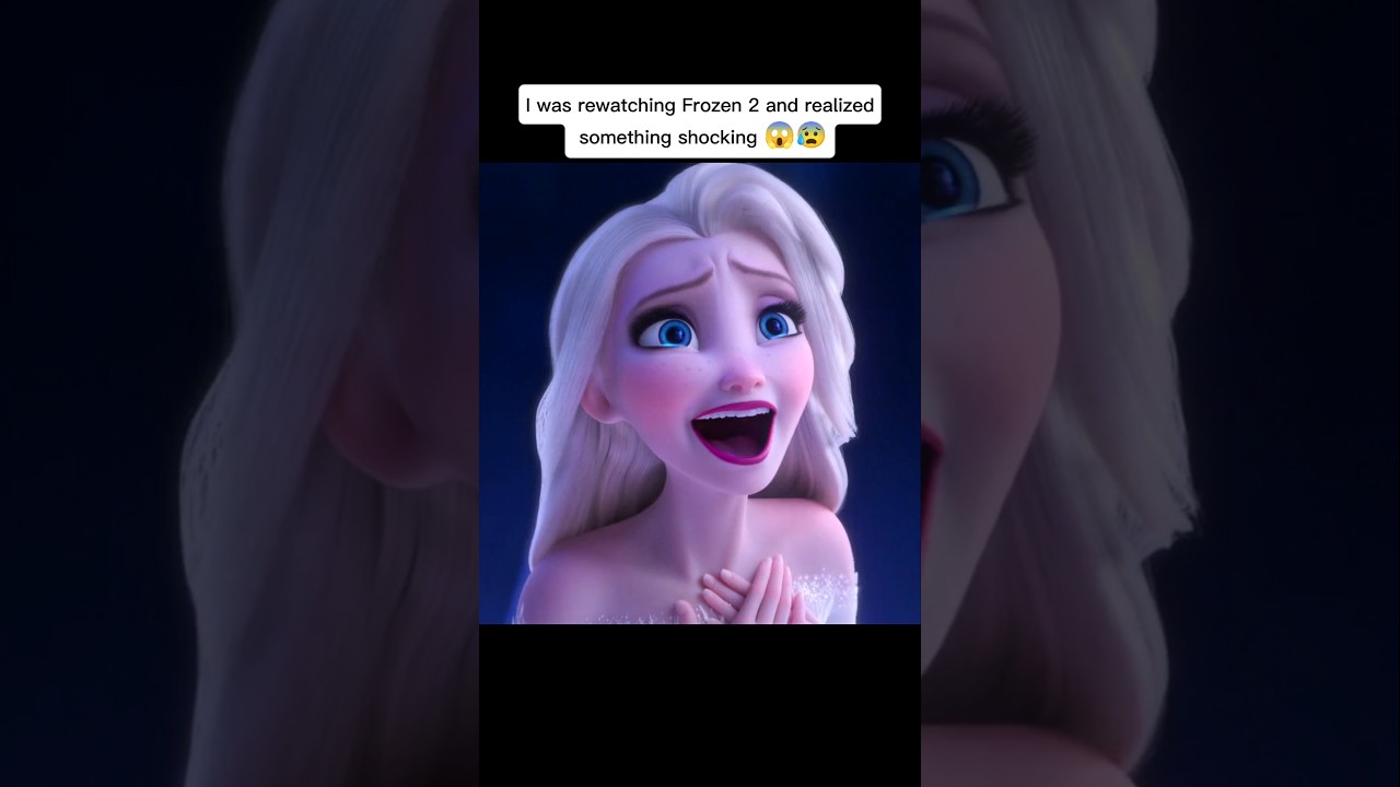 Frozen 2&rsquo;s Darkest Theory 😱🔥 #shorts #frozen #disney #theory #frozen2 #pixar #disneyplus