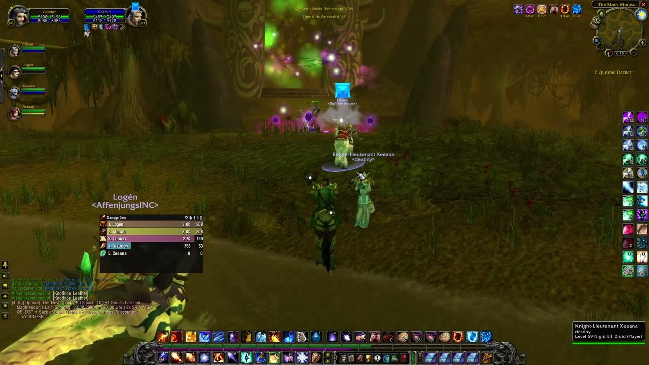 The Black Morass TBC anniversary Mage gameplay