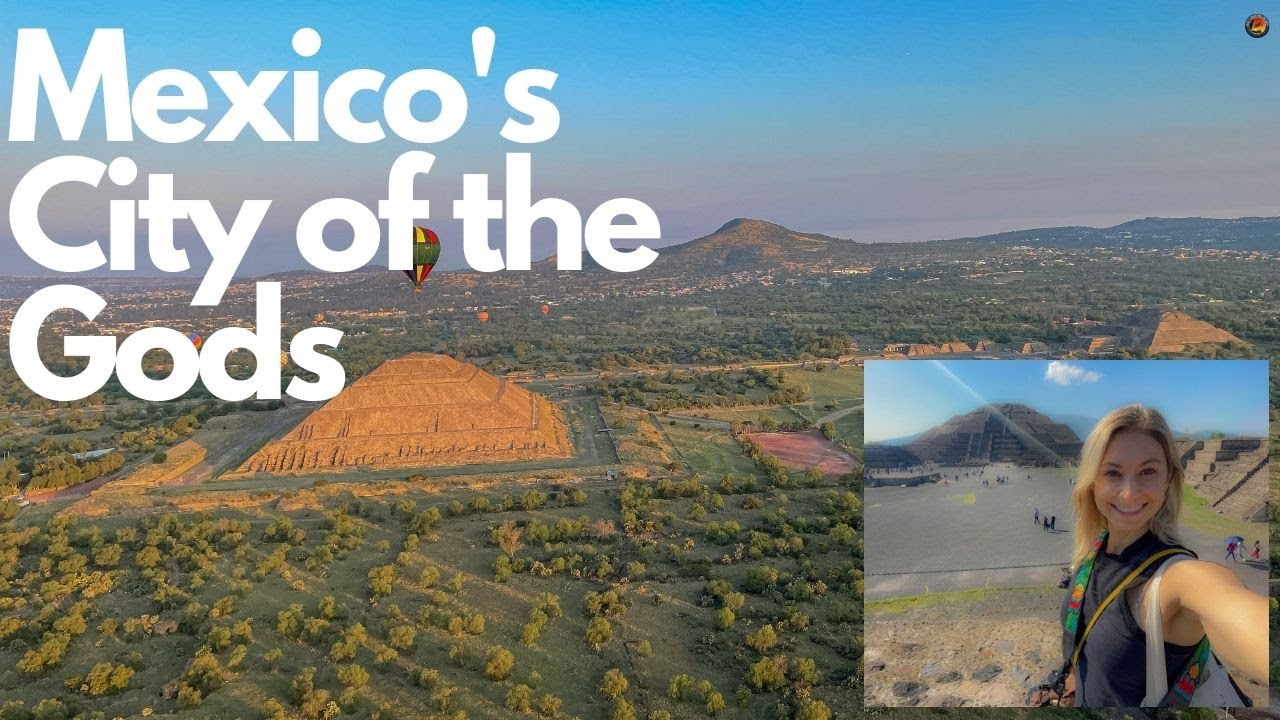 Visiting the The Pyramids of Teotihuacan (MEXICO CITY) 4K