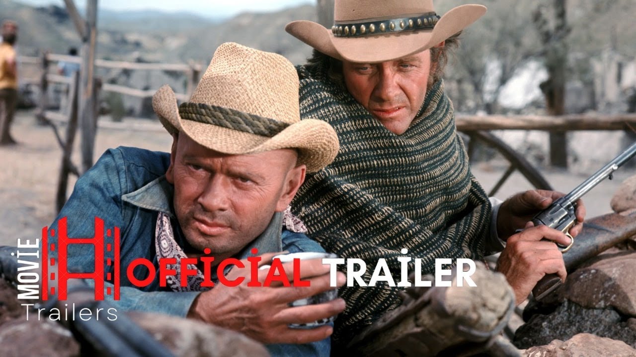 Catlow (1971) Trailer | Yul Brynner, Richard Crenna, Leonard Nimoy Movie