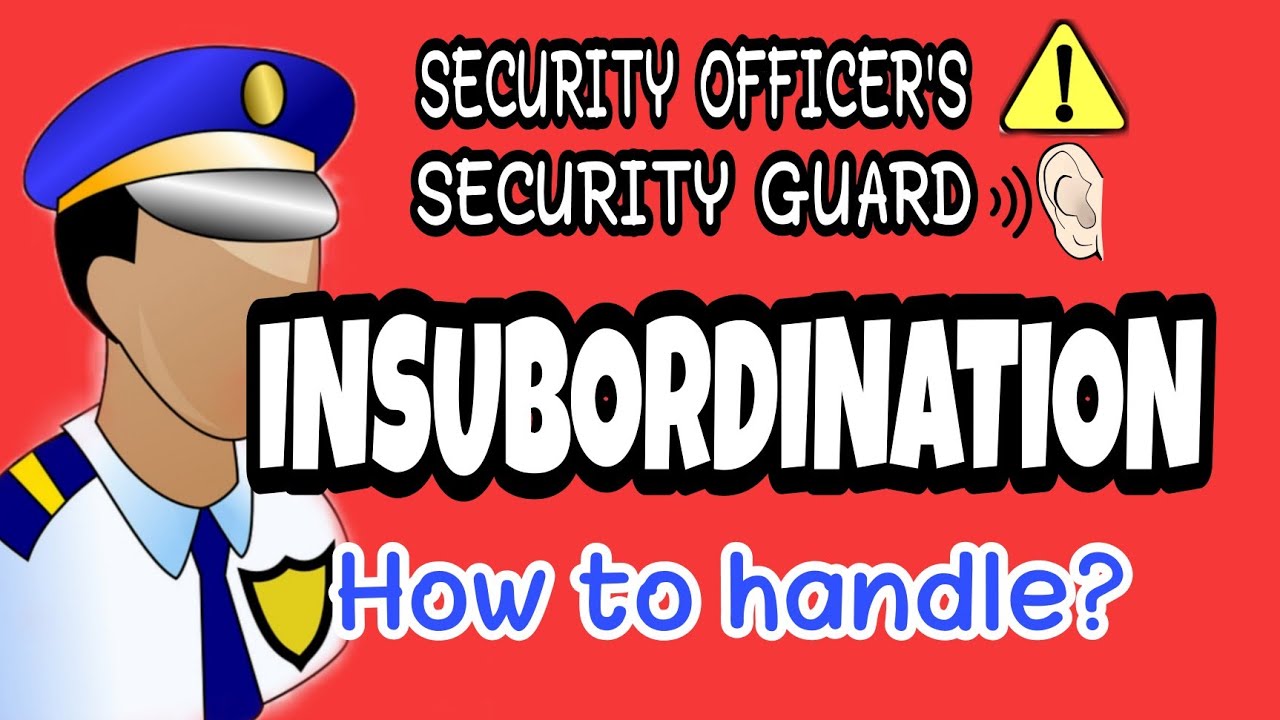 How to Write Up an Employee for Insubordination | INSUBORDINATION REPORT SAMPLE | 
