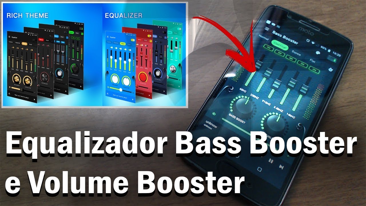 App - O Melhor Equalizador Bass Booster para Smartphone.