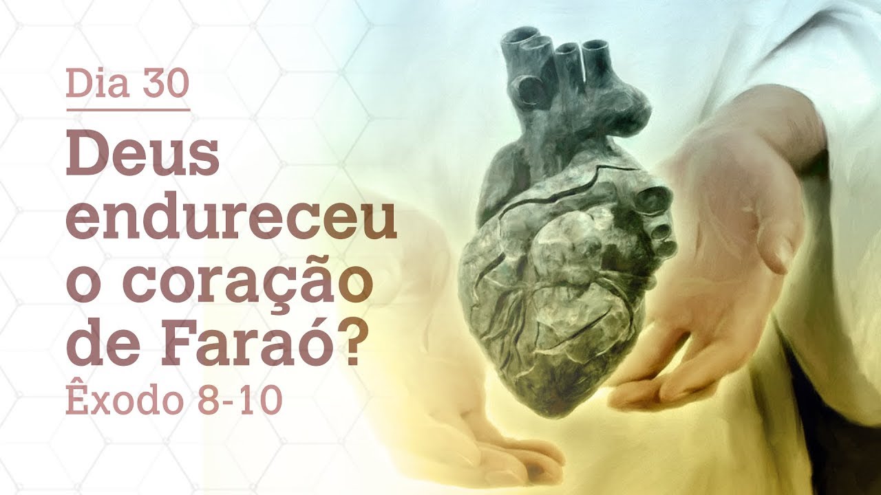 DIA 30 | DEUS ENDURECEU O CORAÇÃO DE FARAÓ? | ÊXODO 8-10 | BÍBLIA TODO DIA