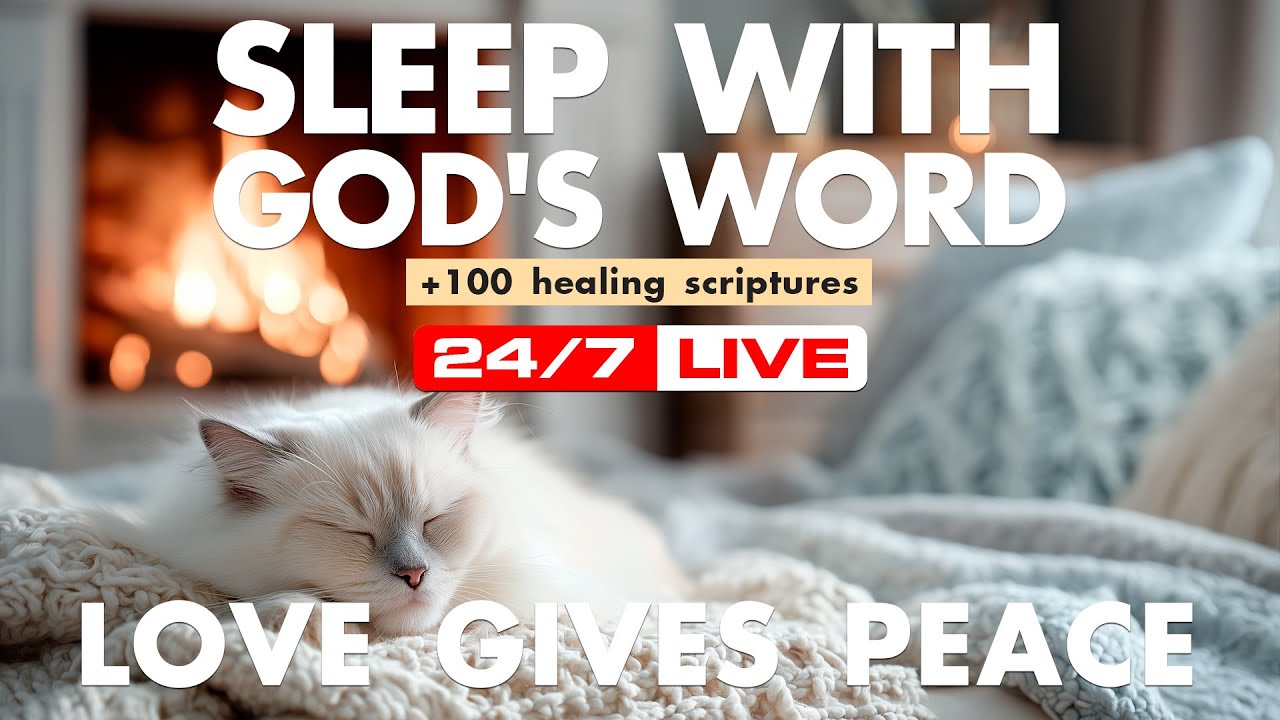 God's Promises endure. Peaceful scriptures cradle you tenderly. Bible scriptures for sleep.